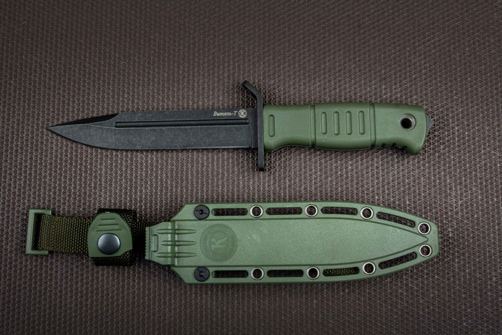 Нож Витязь-Т Пластик Олива Нож Витязь-Т Пластик Олива