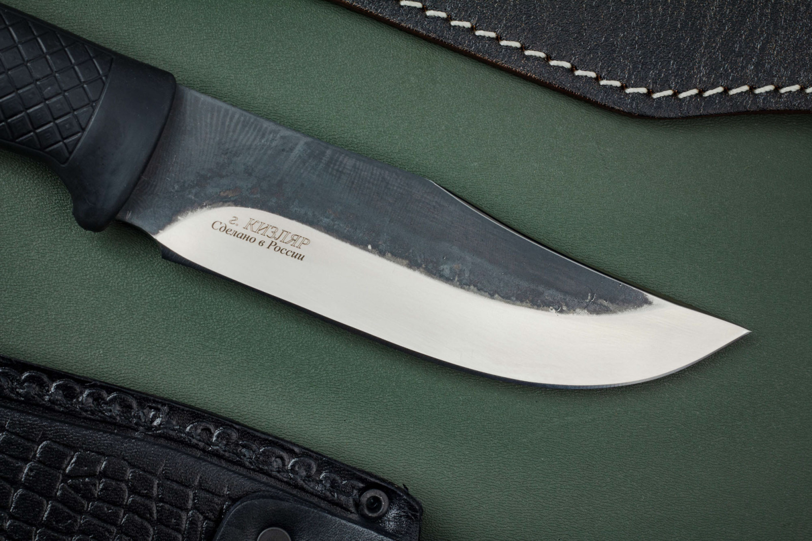 Нож Ягуар Х12 (D2) резина Беркут