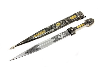 Кинжал сувенирный (мельхиор) модель №4