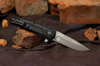 Нож Biker Z D2 Tacwash Black