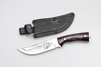 Нож Рыбак-2 Граб Унцукульская насечка Нож Рыбак-2 Граб Унцукульская насечка