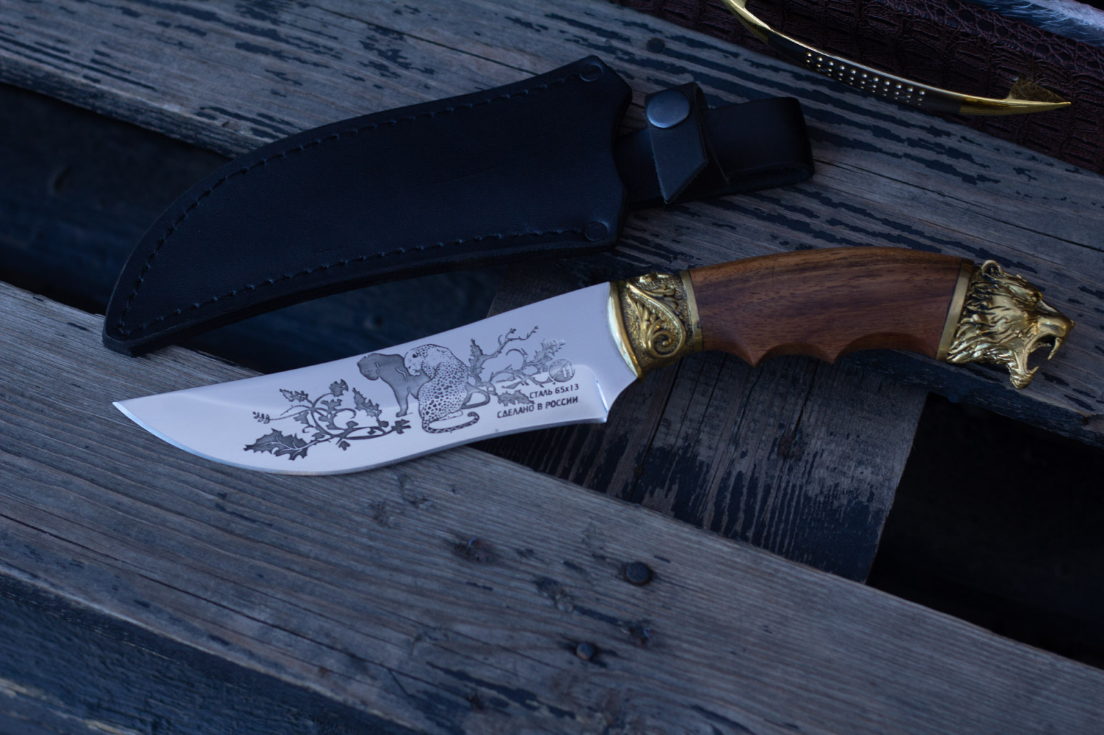 Шашлычный набор латунь 65х13 Блажко