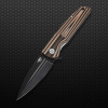 Нож складной Bestech Fin Khaki Gmascus Black SW