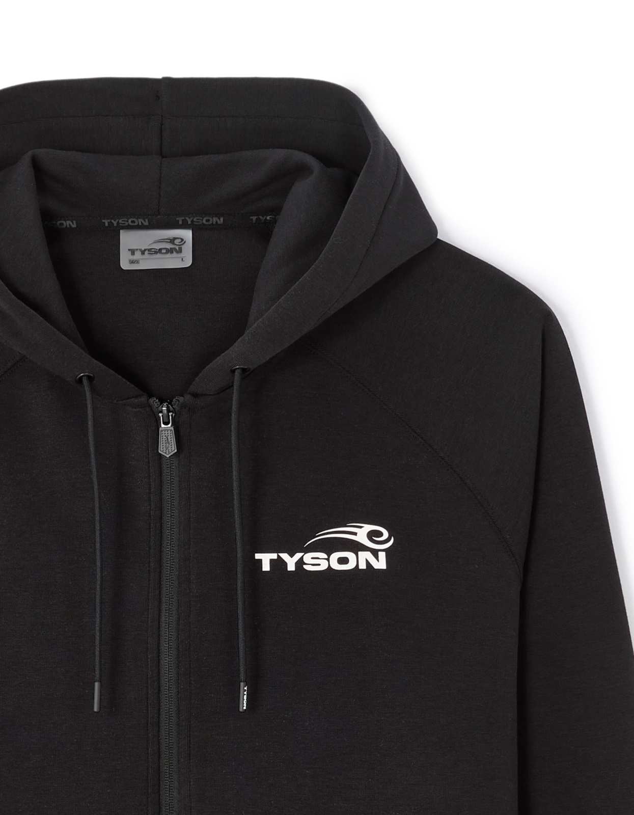 Черная толстовка с капюшоном Celio