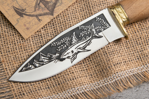 Нож Акула-2 Латунь Нож Акула-2 Латунь