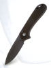 Складной нож CIVIVI Elementum II Button Lock Blackwash сталь Nitro-V, рукоять Black G10