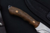 Нож Восток 65Х13 орех клепанный Беркут Кизляр