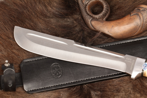 Нож Ицыл мачете (карельская береза)