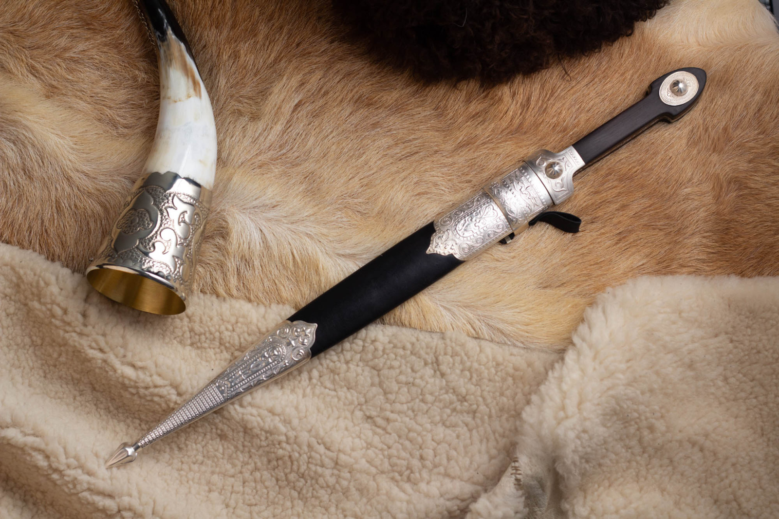 Кинжал Кд посеребрение Кизляр