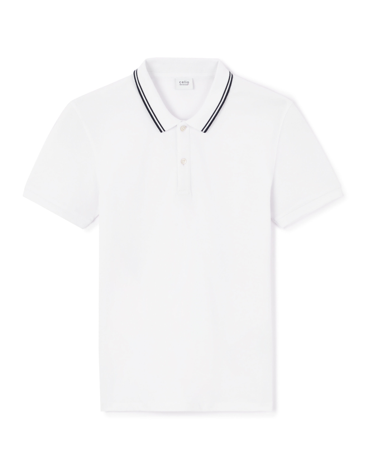  Рубашка-поло из эластичного хлопка Celio