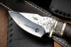 Нож Качкар Х12МФ/мельхиор Блажко