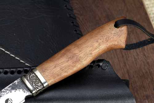 Нож Якут Х12МФ/мельхиор Блажко