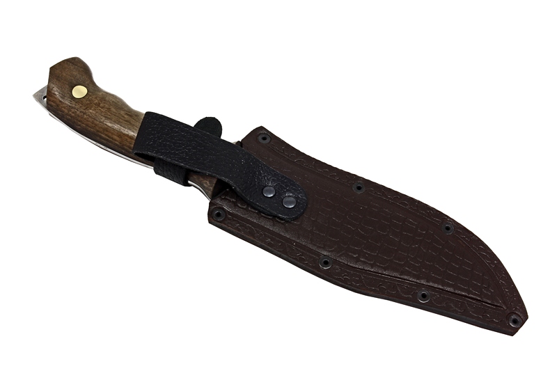 Нож Барс - 65Х13/клепанный/орех Беркут Кизляр Нож Барс - 65Х13/клепанный/орех Беркут Кизляр