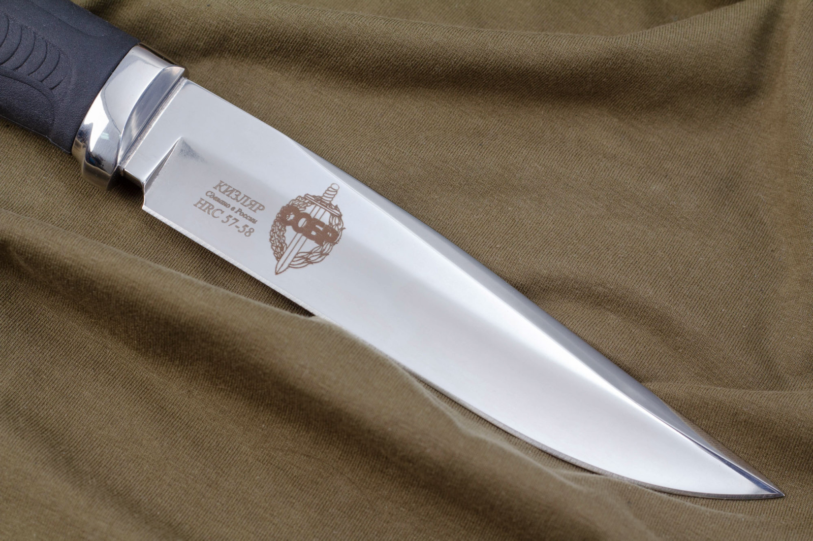 Нож Енисей-2 с символикой СОБР Нож Енисей-2 с символикой СОБР