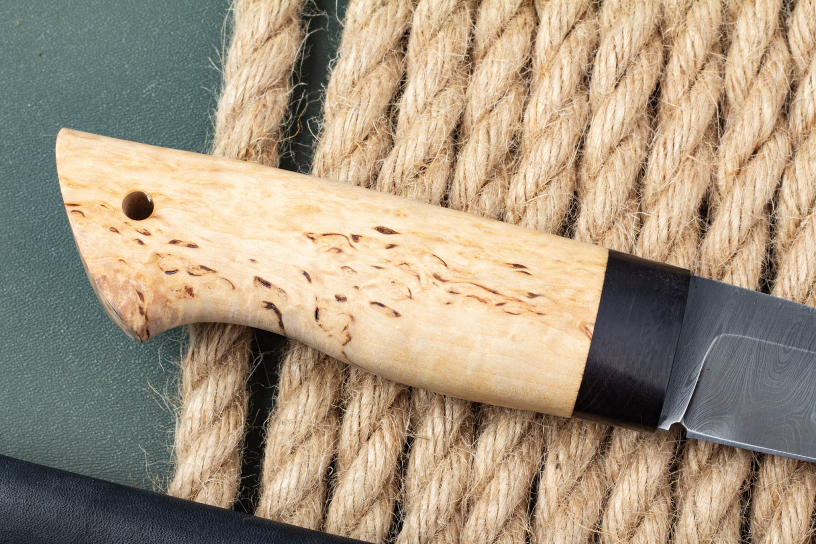 Нож Засапожный (дамаск, карельская берёза) Lemax Нож Засапожный (дамаск, карельская берёза) Lemax