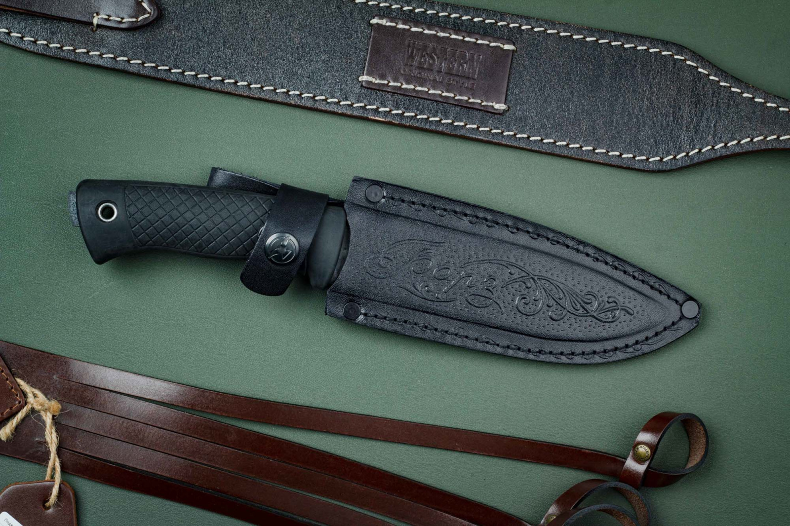 Нож Борз Х12 резина Беркут Кизляр Нож Борз Х12 резина Беркут Кизляр