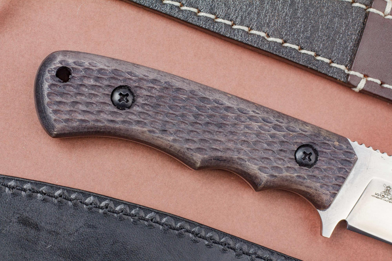 Нож Кизляр Х12МФ орех Адрреев Нож Кизляр Х12МФ орех Адрреев